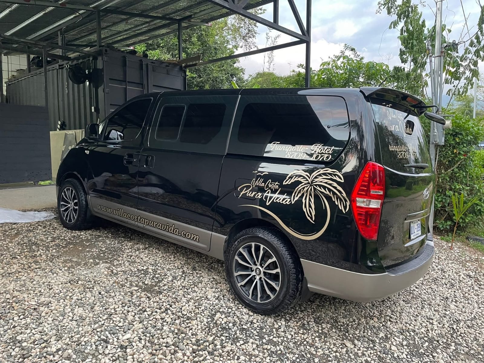 Private van — up to 8 passengers