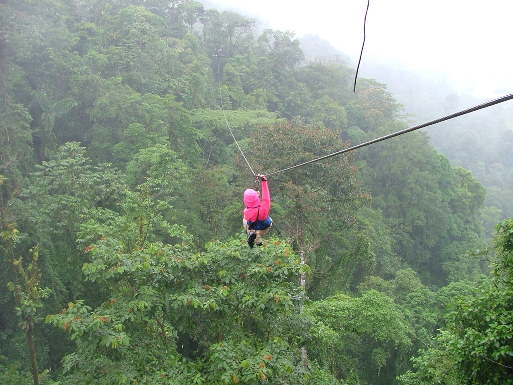 Zipline At Osa Mountain